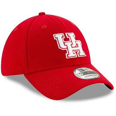 Men's New Era Red Houston Cougars Velocity 39THIRTY Flex Hat
