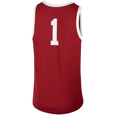 Men's Nike #1 Cardinal Stanford Cardinal Team Replica Basketball Jersey