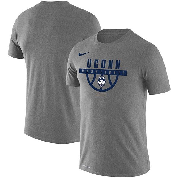 Men's Nike Heathered Gray Team USA Basketball Team Performance T-Shirt