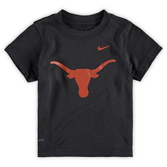 Toddler Nike Anthracite Texas Longhorns Legend Logo Performance T-Shirt