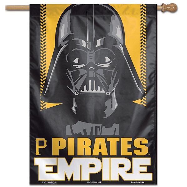 WinCraft Pittsburgh Pirates 28" x 40" Star Wars Empire SingleSided