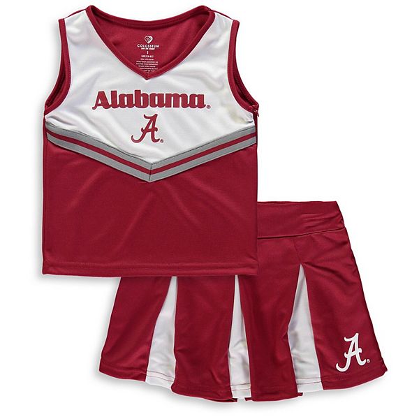 Youth Girls Colosseum Crimson Alabama Crimson Tide Pom Pom Cheer Set