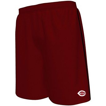 Men's Fanatics Branded Red Cincinnati Reds Big & Tall Mesh Shorts