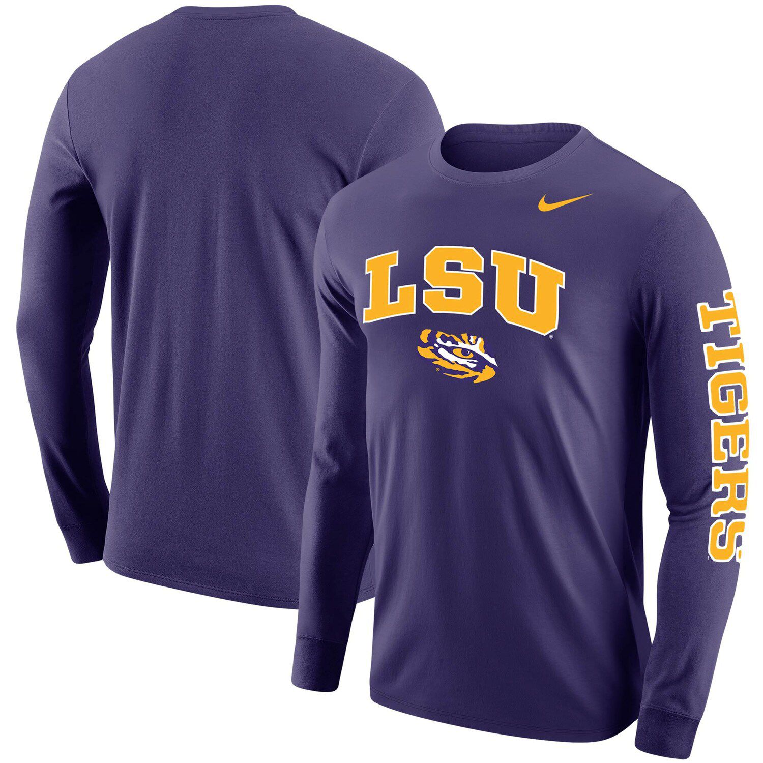 lsu nike long sleeve shirt