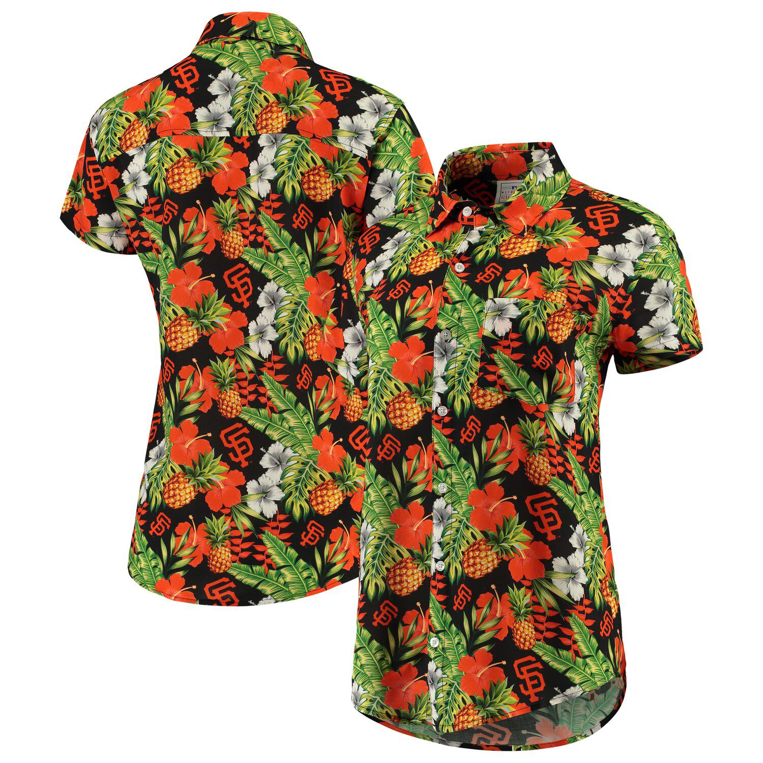 sf giants button up shirt