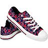 Women's Boston Red Sox Low Top Repeat Print Canvas Shoes