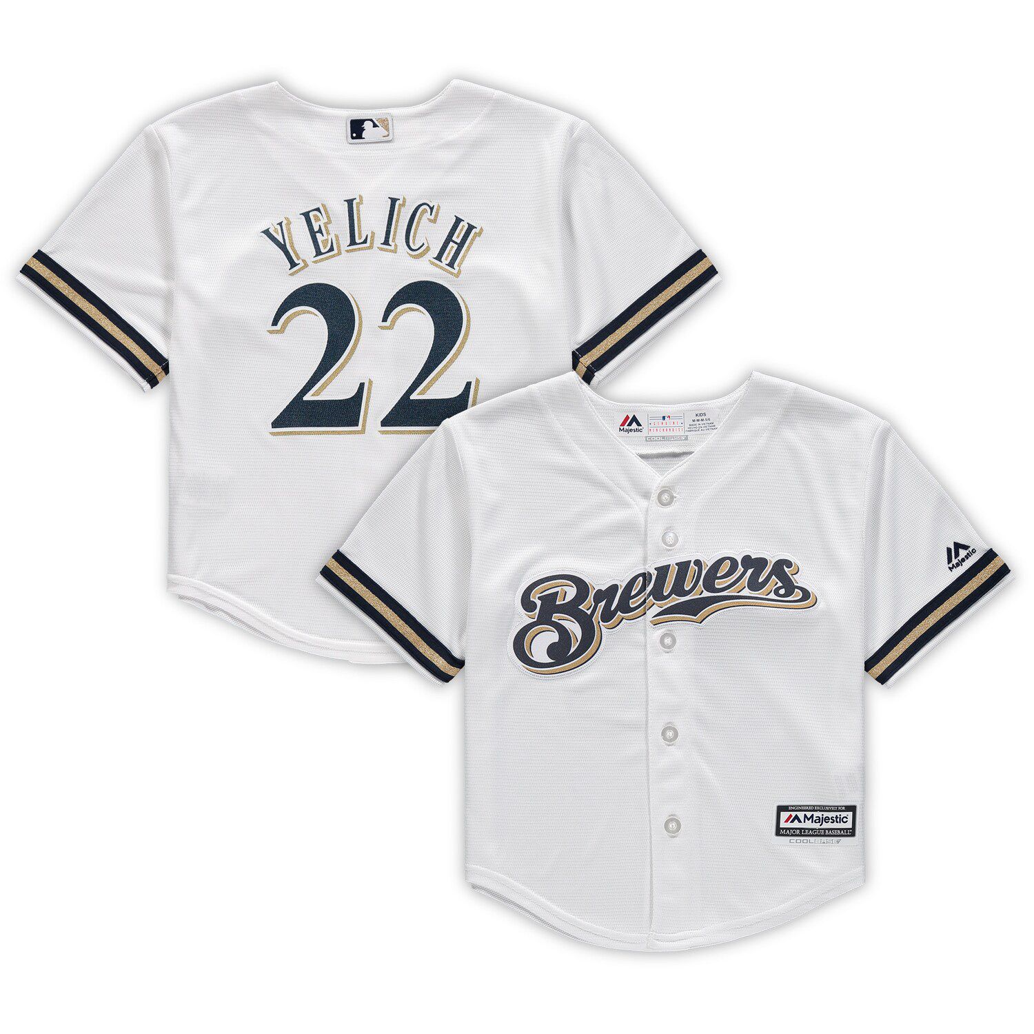 brewers jersey kohls