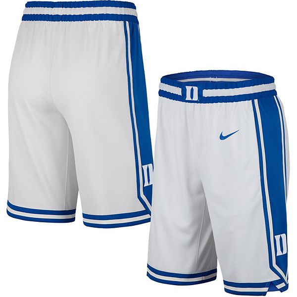 White/Navy Legacy Basketball Shorts – JerseyFactory