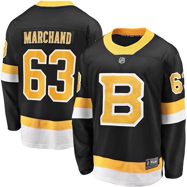 Women's Fanatics Branded Brad Marchand Black Boston Bruins Home
