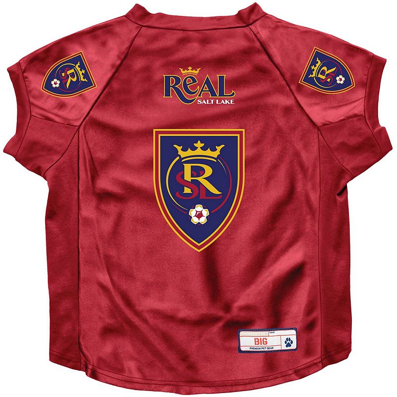 Little Earth Red Real Salt Lake Premium Pet Stretch Jersey, Size: 2XL