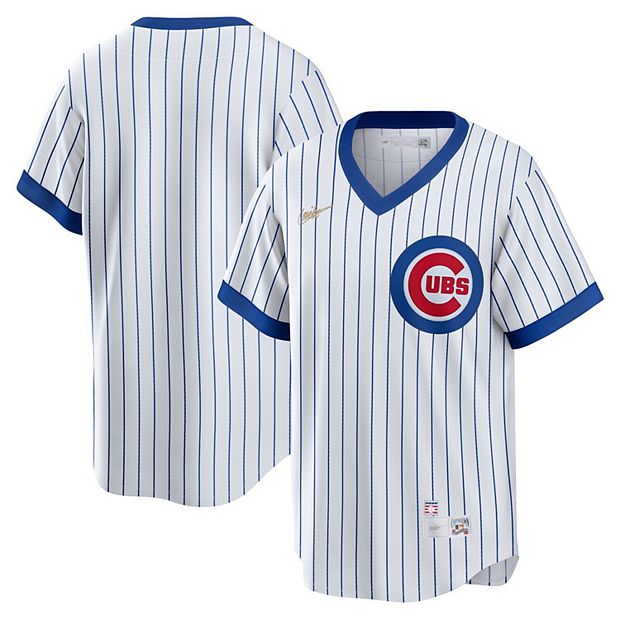 Men's Chicago Cubs Nike White Home Cooperstown Collection Team Jersey