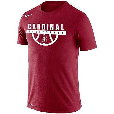 Men's Nike Cardinal Stanford Cardinal Basketball Drop Legend Performance T-Shirt