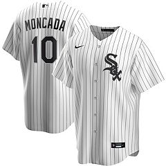 Men's Nike Yoan Moncada Black Chicago White Sox City Connect Name & Number T-Shirt