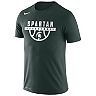 Men's Nike Green Michigan State Spartans Basketball Drop Legend ...