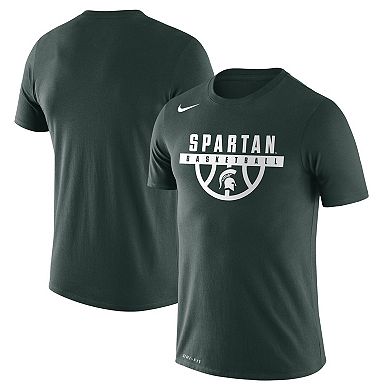 Men's Nike Green Michigan State Spartans Basketball Drop Legend ...