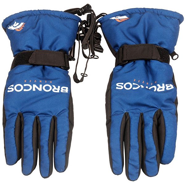 Denver Broncos Fleece Gloves