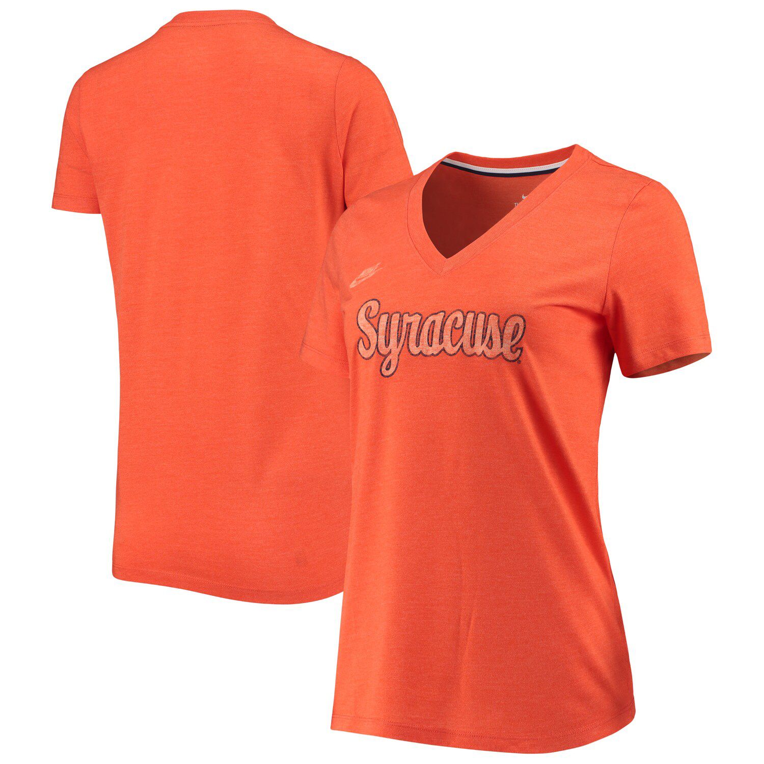 nike t shirt women's orange
