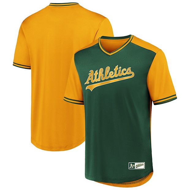 Women's Fanatics Branded Green/Gold Oakland Athletics Fan T-Shirt Combo Set