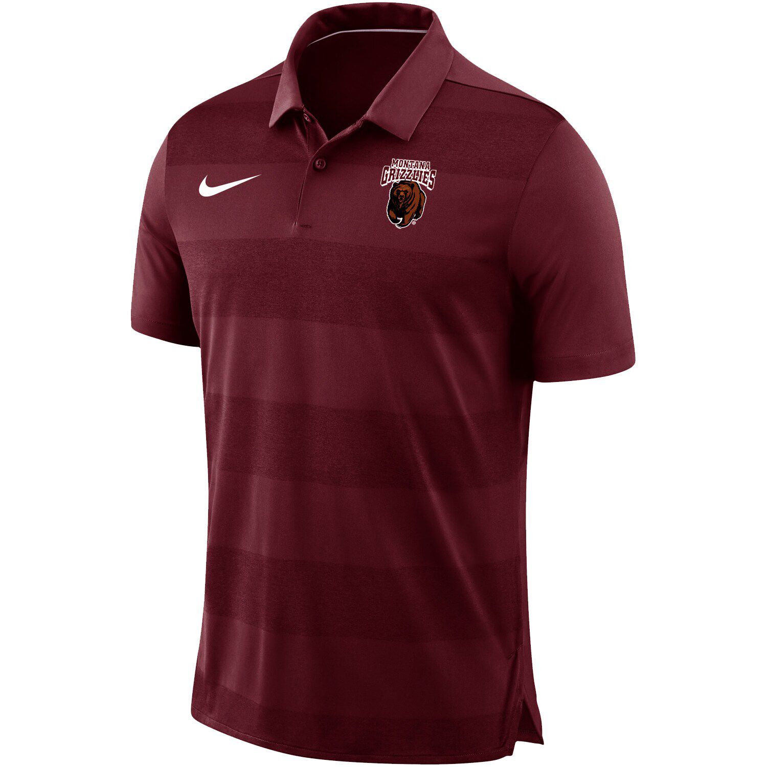 maroon nike polo