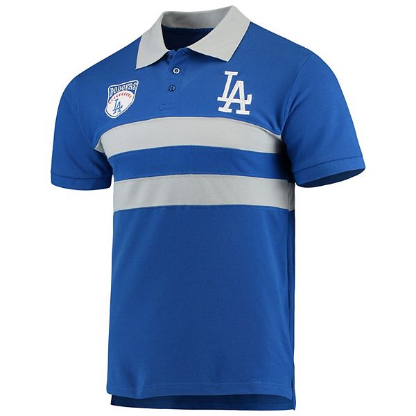 Los Angeles Dodgers Cutter & Buck Forge Stretch Mens Polo