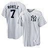 Men's Nike Mickey Mantle White New York Yankees Home Cooperstown Collection Player Jersey