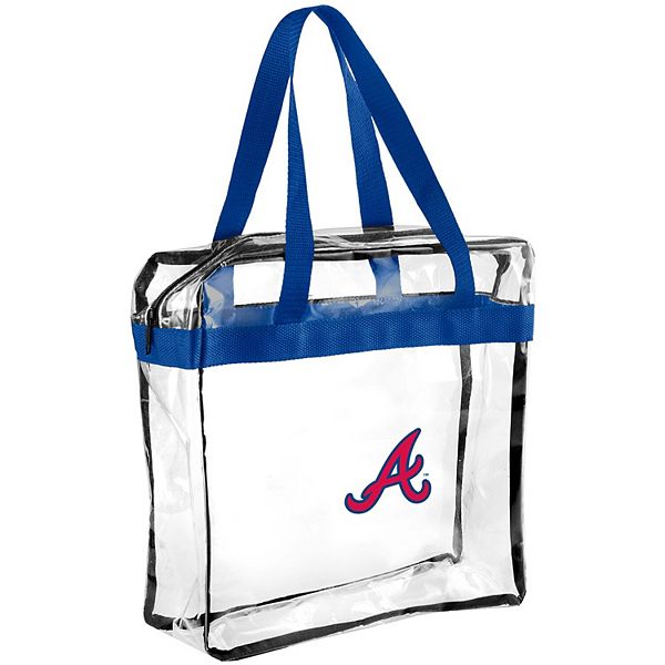 MLB Atlanta Braves Clear Carryall Crossbody Bag 