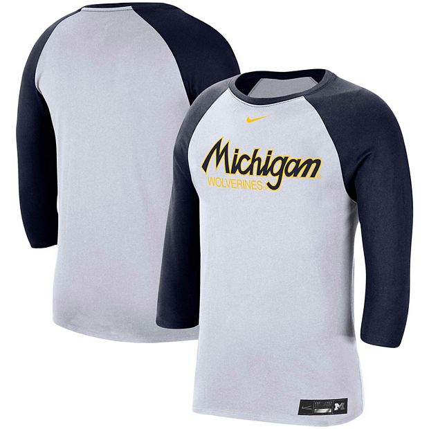 Nike Chicago White Sox MLB Raglan T-Shirt Tee Athletic Cut Women's Medium M