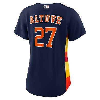 Women's Nike Jose Altuve Navy Houston Astros Alternate Replica Player Jersey