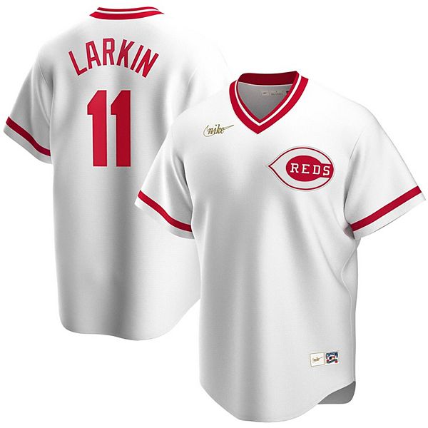 Vintage Cincinnati Reds Barry Larkin Throwback Baseball Jersey