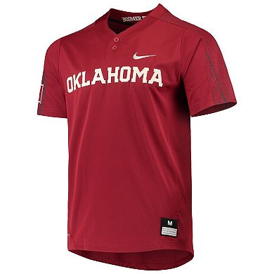 Nike Crimson Oklahoma Sooners Replica Softball Jersey