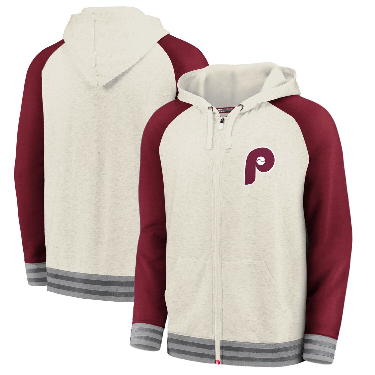maroon zipper hoodie