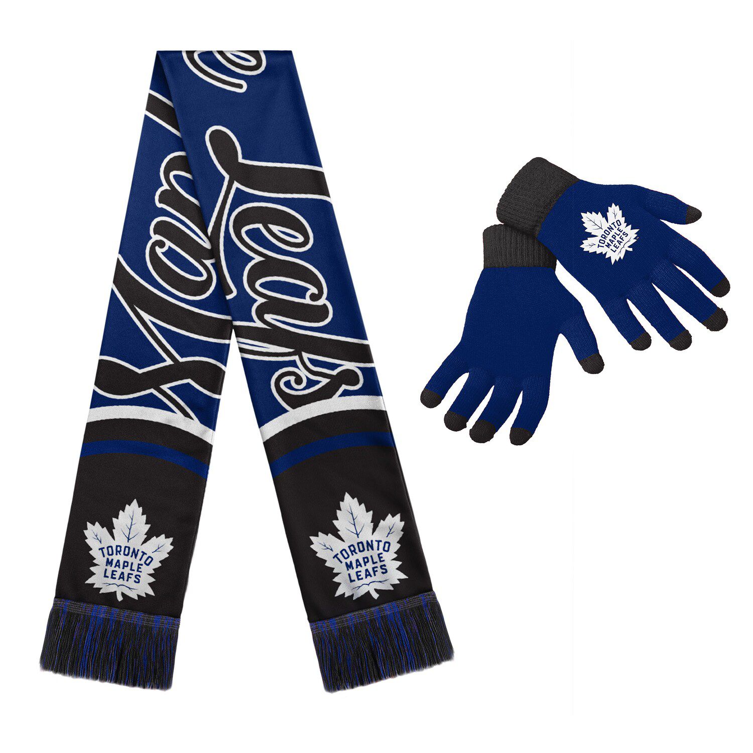 Image for Unbranded Women's Toronto Maple Leafs Glove and Scarf Set at Kohl's.