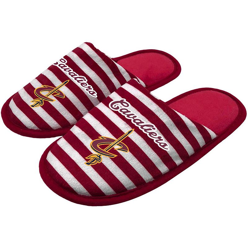 Womens Cleveland Cavaliers Scuff Slippers, Size: Medium, Red