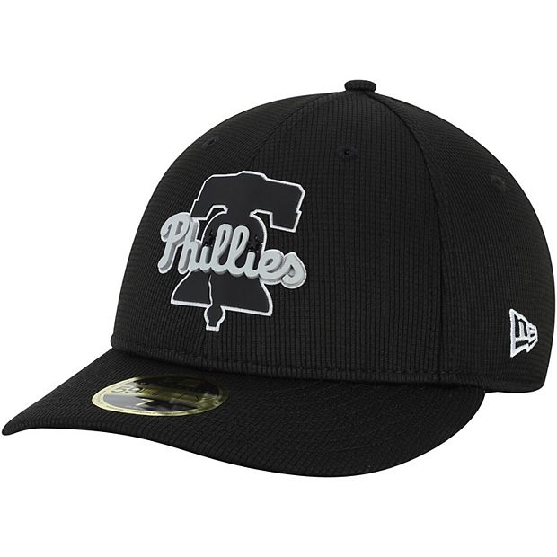 Philadelphia Phillies New Era Black & White Low Profile 59FIFTY