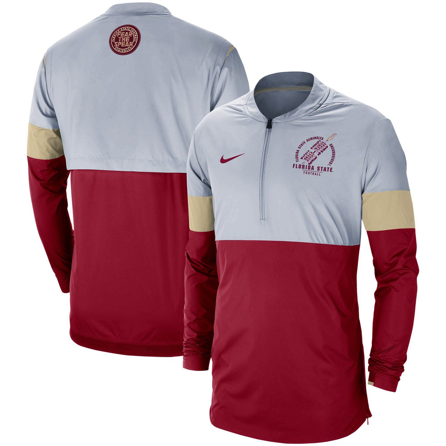 nike half zip football
