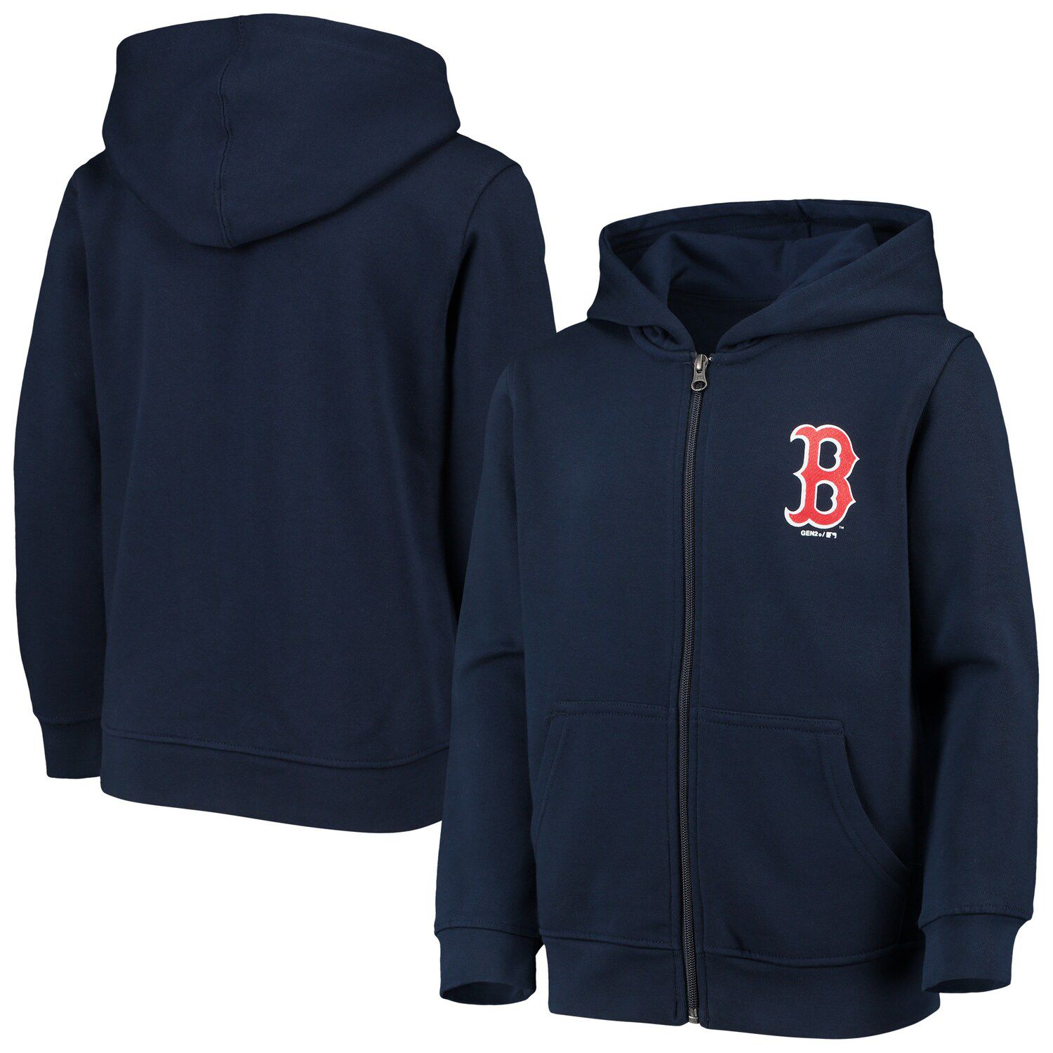 youth navy blue hoodie