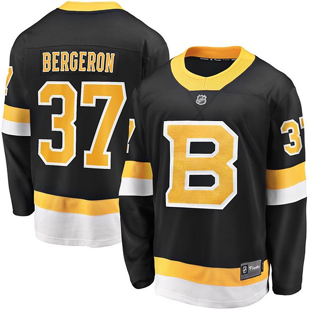Women's Fanatics Branded Patrice Bergeron Black Boston Bruins
