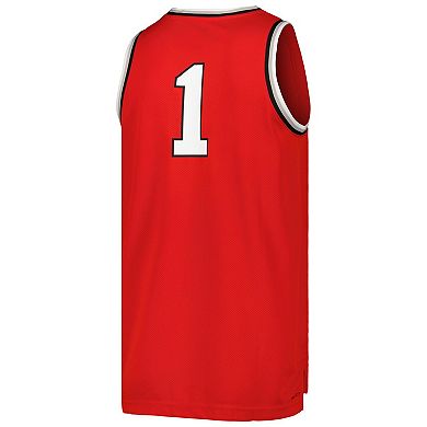 Men's Nike Scarlet Ohio State Buckeyes Retro Replica Basketball Jersey