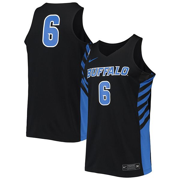 Custom College Basketball Jerseys Buffalo Bulls Jersey Name and Number Blue