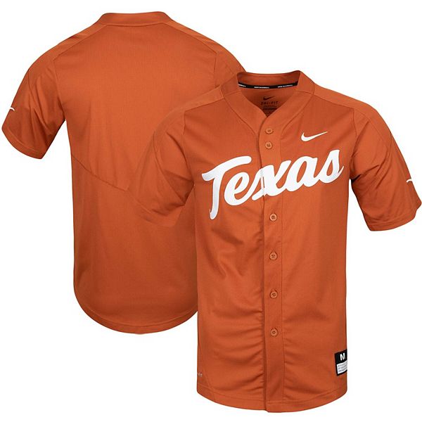 NCAA Texas Longhorns Youth Baseball Tee Medium Texas Orange 