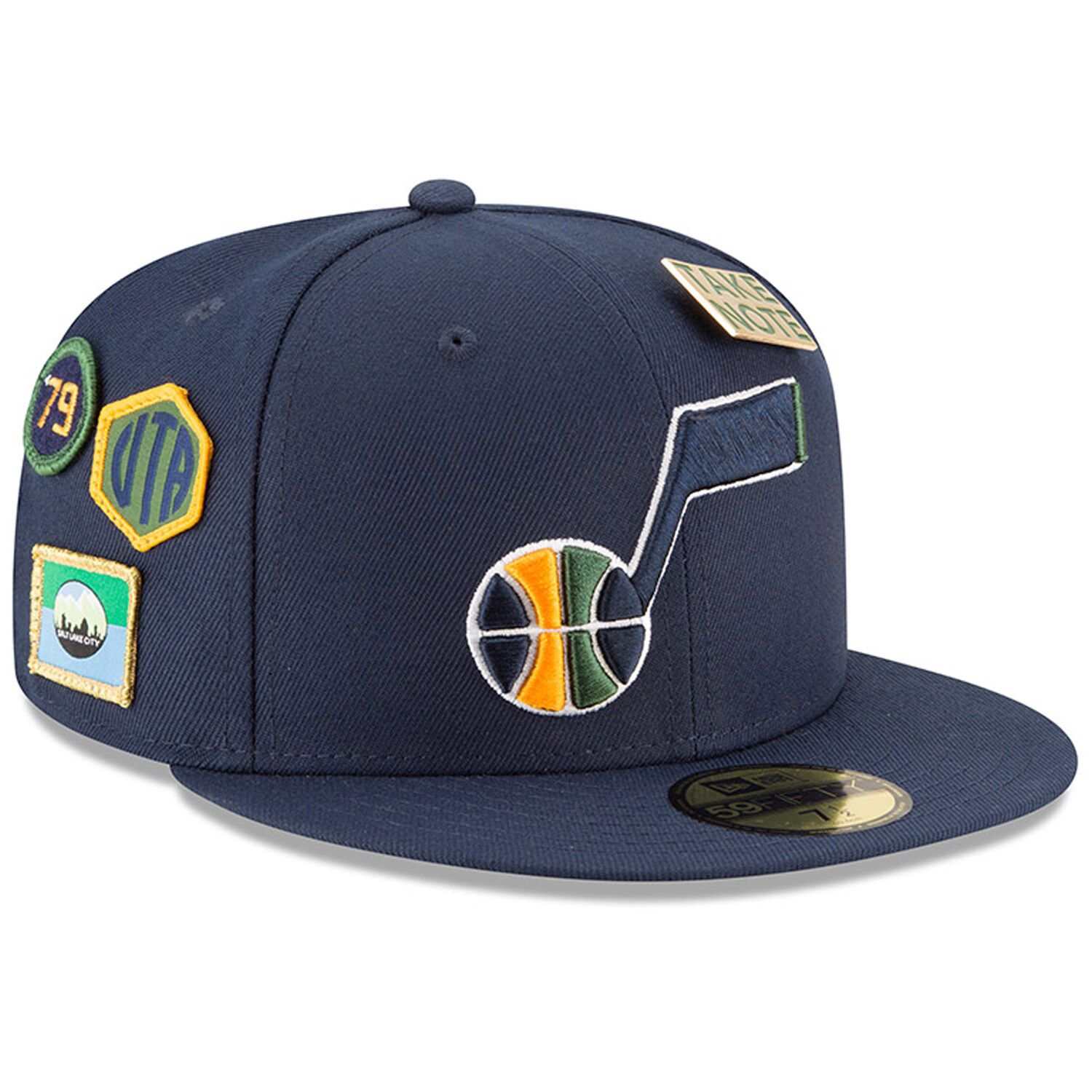utah jazz fitted hats