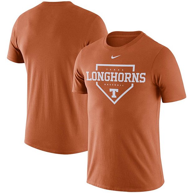 Nike Men's University of Texas Dri-FIT Baseball Plate T-shirt