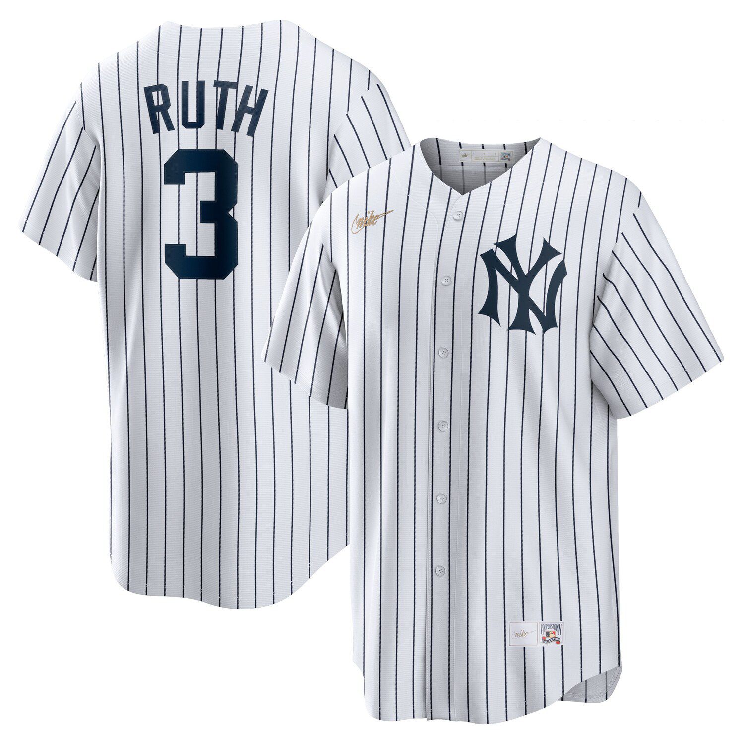 Nike Babe Ruth White New York Yankees 