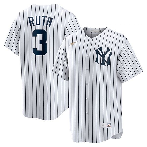 Babe Ruth New York Yankees Jersey Number Kit, Authentic Home Jersey Any  Name or Number Available at 's Sports Collectibles Store