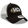 Men's New Era Black VCU Rams Stampede Trucker 9TWENTY Snapback Adjustable Hat