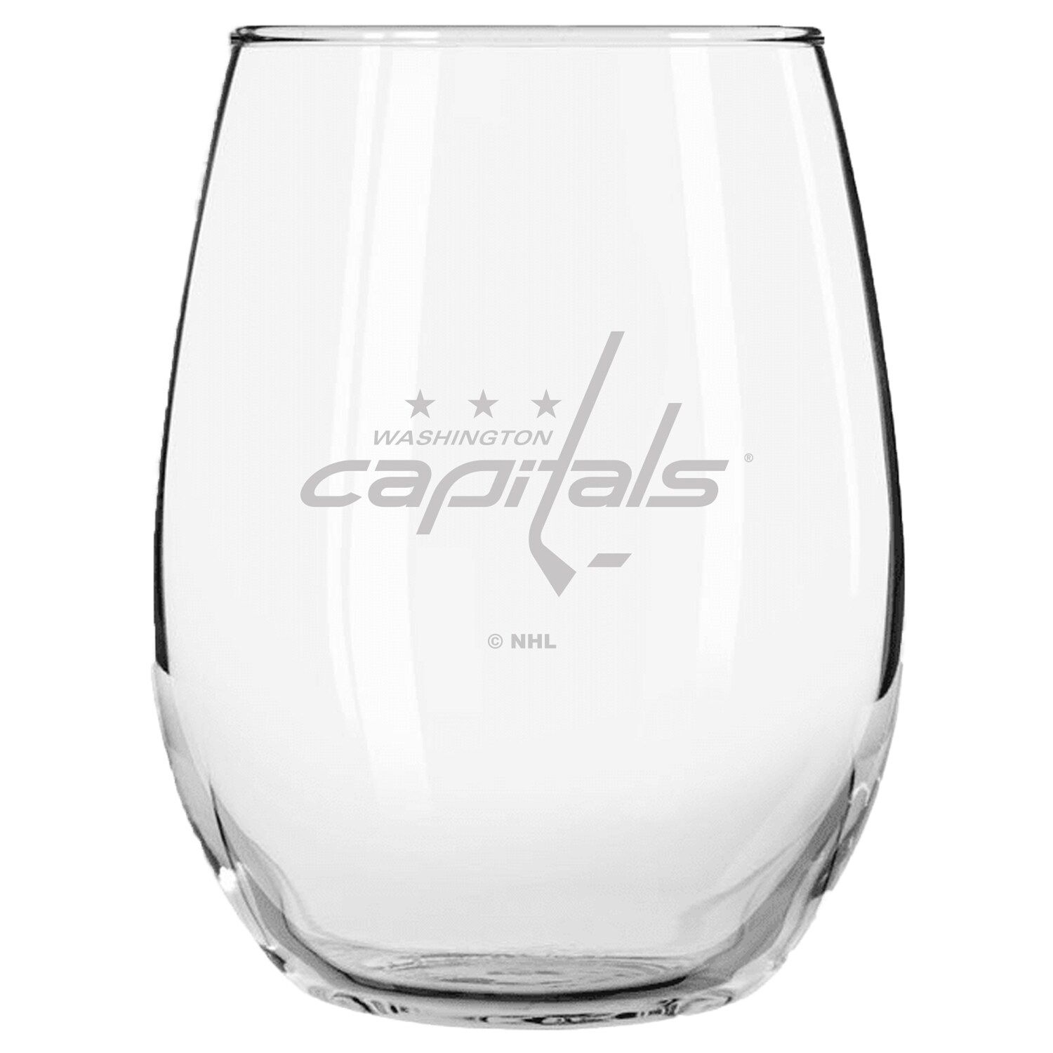 Image for Unbranded Washington Capitals 15oz. Etched Stemless Glass Tumbler at Kohl's.
