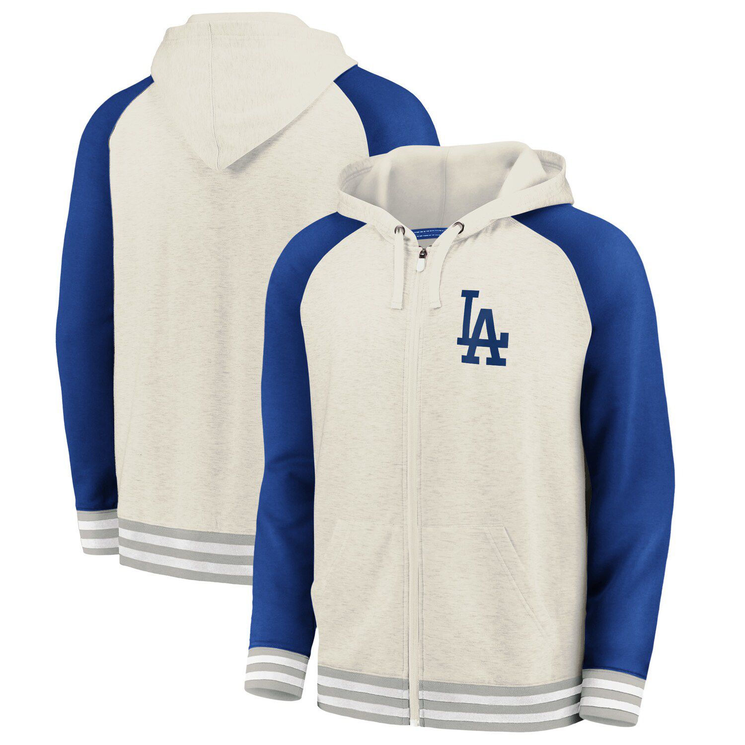 dodgers zip up hoodie mens