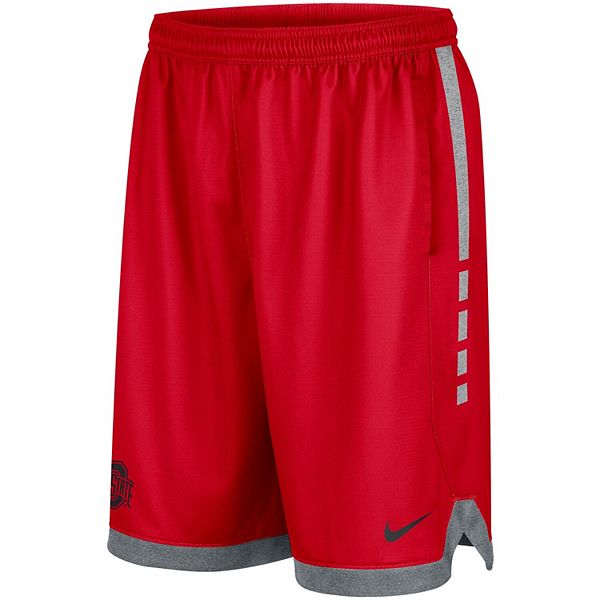 Men's Nike #1 Scarlet Ohio State Buckeyes Hyper Elite Authentic