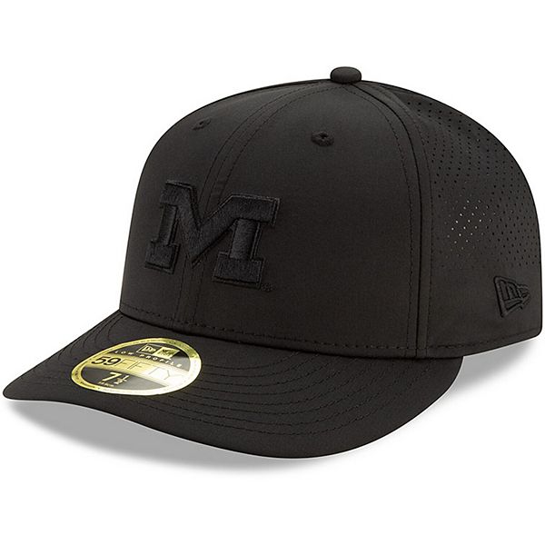 Black store michigan hat