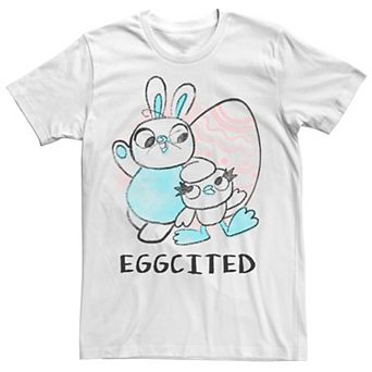 Disney / Pixar's Toy Story 4 Ducky & Bunny Men's Easter Eggcited Tee